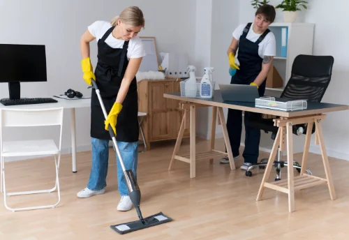 Nettoyage de bureau professionnel à Bloye